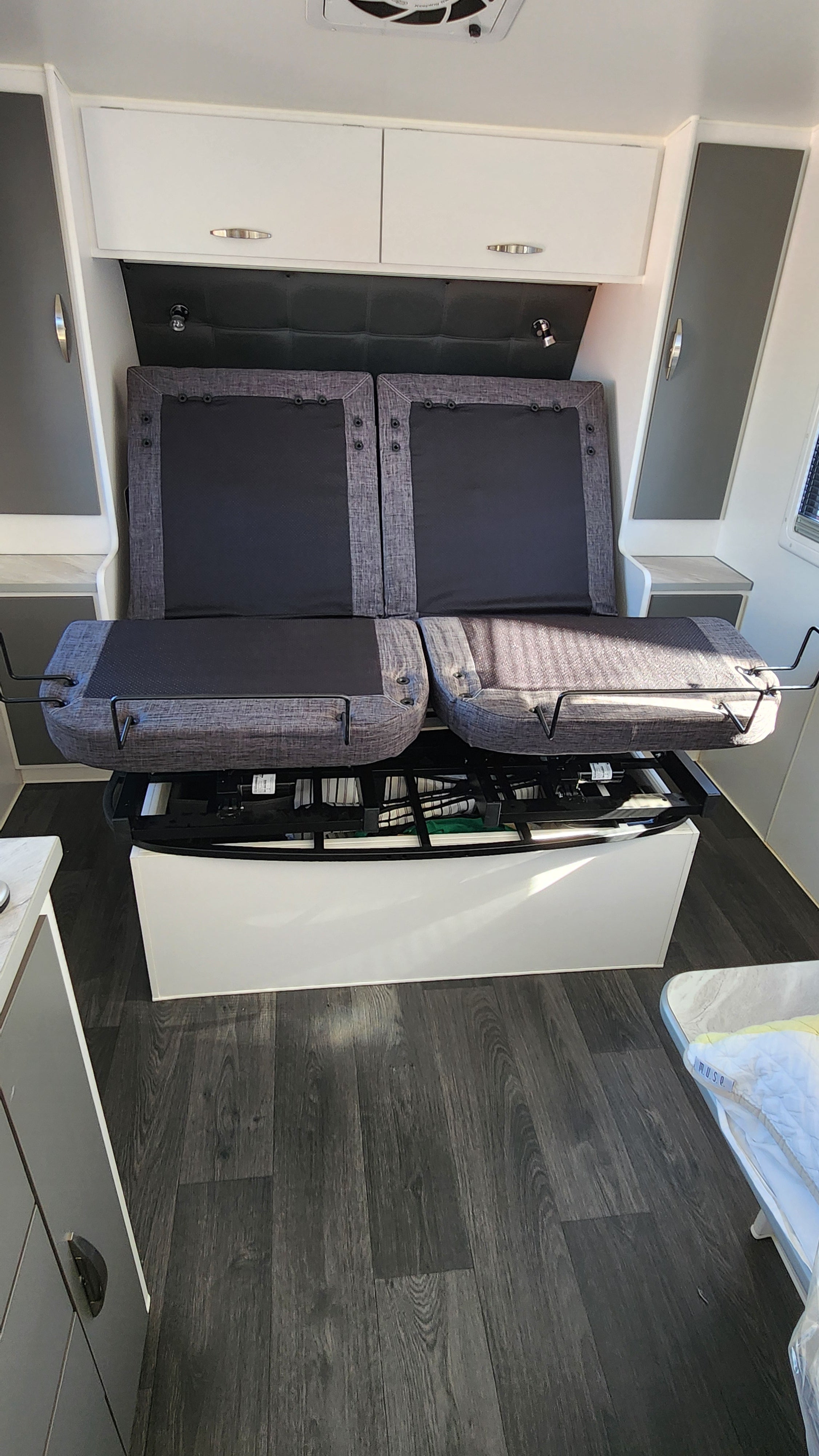 Pure Fusion Caravan Adjustable Bed