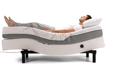 King Single Pure Fusion Adjustable Massage Bed