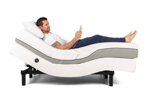 King Single Pure Fusion Adjustable Massage Bed